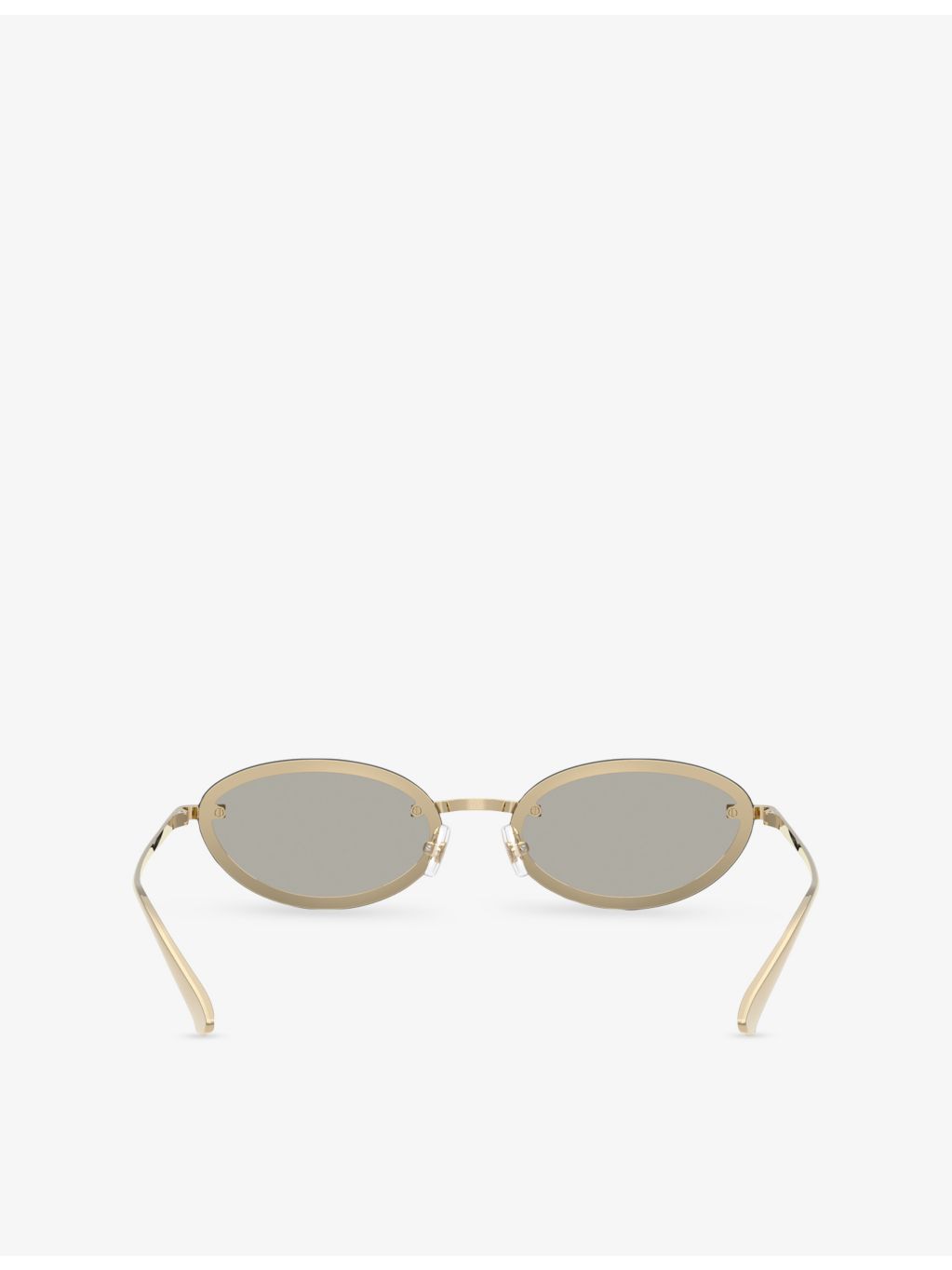 Jimmy Choo JC4020B oval-frame metal sunglasses, UK version