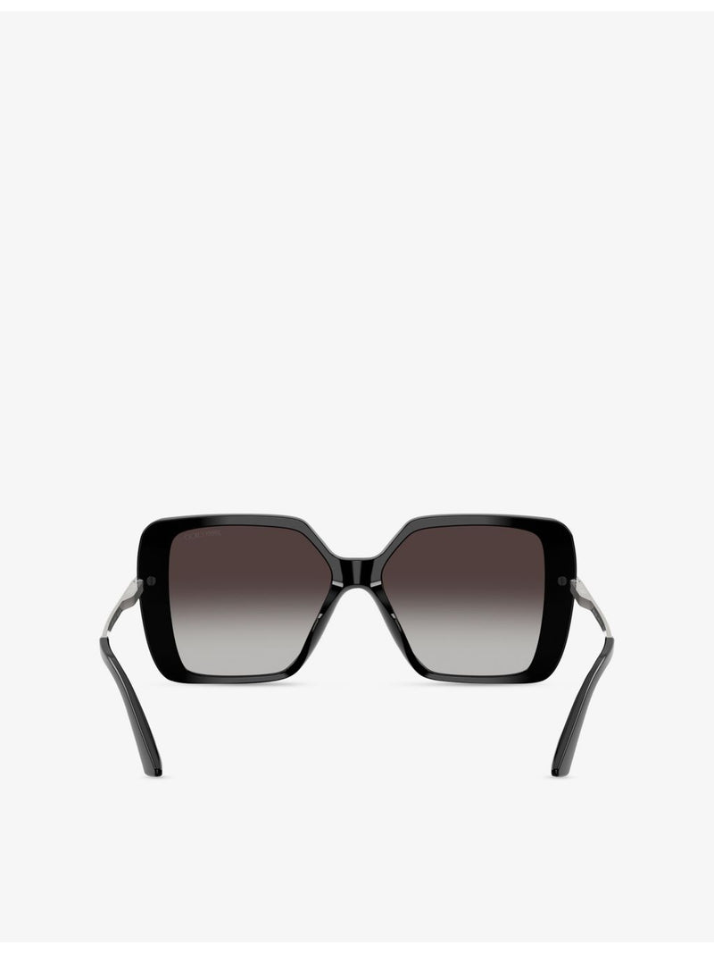 Jimmy Choo square-frame acetate oversized sunglasses - British product