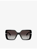 Jimmy Choo square-frame acetate oversized sunglasses - British product