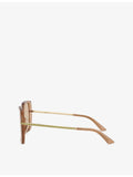 Jimmy Choo square acetate sunglasses - British product