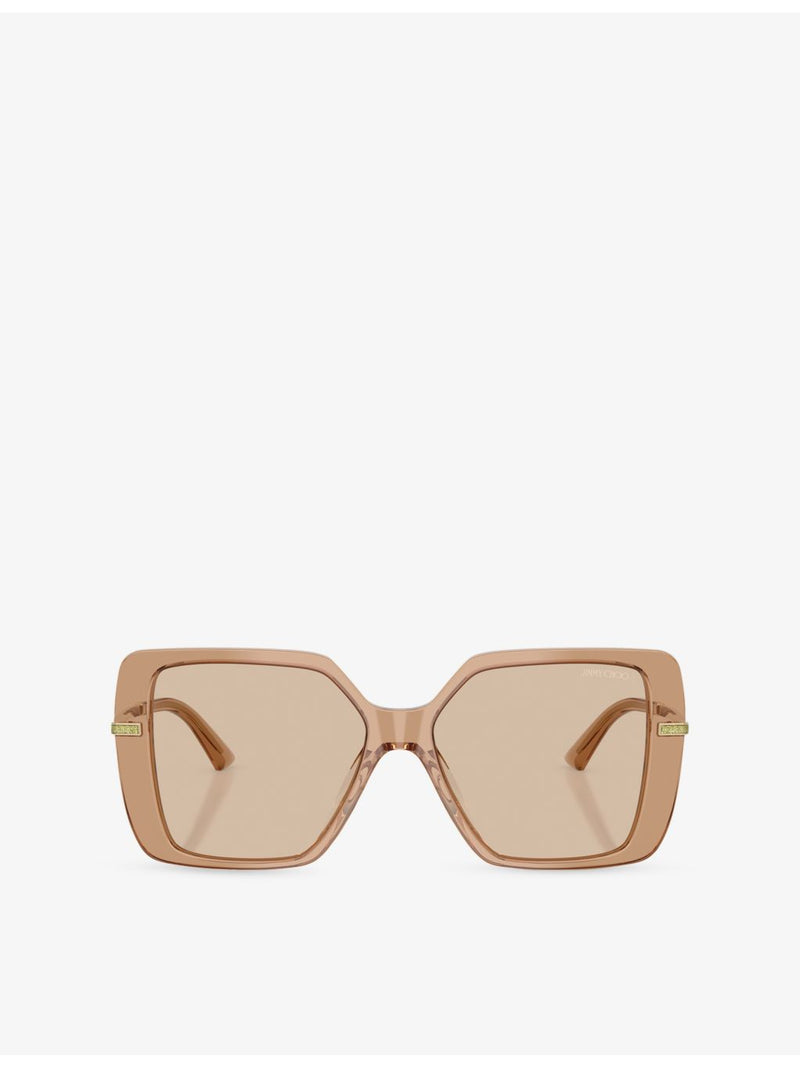 Jimmy Choo square acetate sunglasses - British product