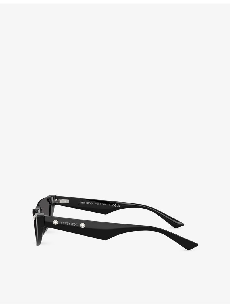 Jimmy Choo cat-eye acetate sunglasses - British product