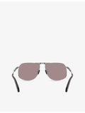 Moncler ME4014 aviator metal sunglasses (British brand)