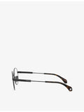 Moncler ME4015T round metal optical glasses, imported from the UK
