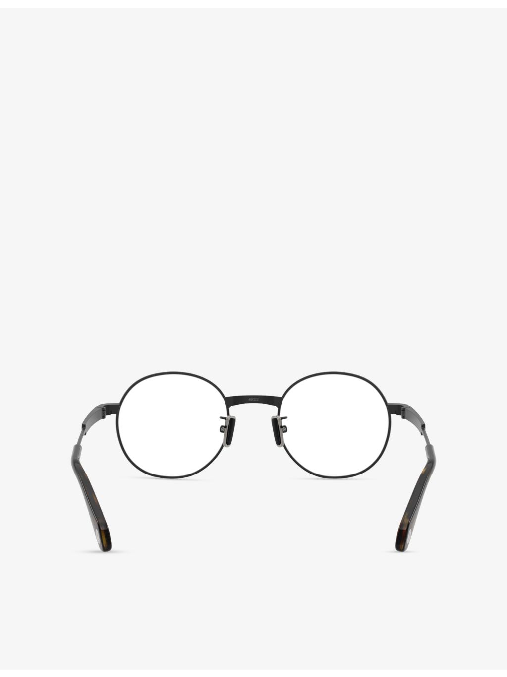Moncler ME4015T round metal optical glasses, imported from the UK