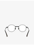 Moncler ME4015T round metal optical glasses, imported from the UK