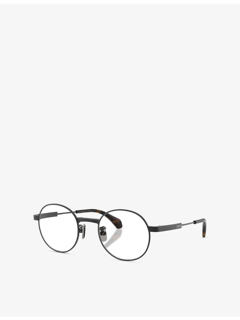 Moncler ME4015T round metal optical glasses, imported from the UK