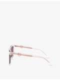 Michael Kors Menaggio square-frame acetate sunglasses, UK version