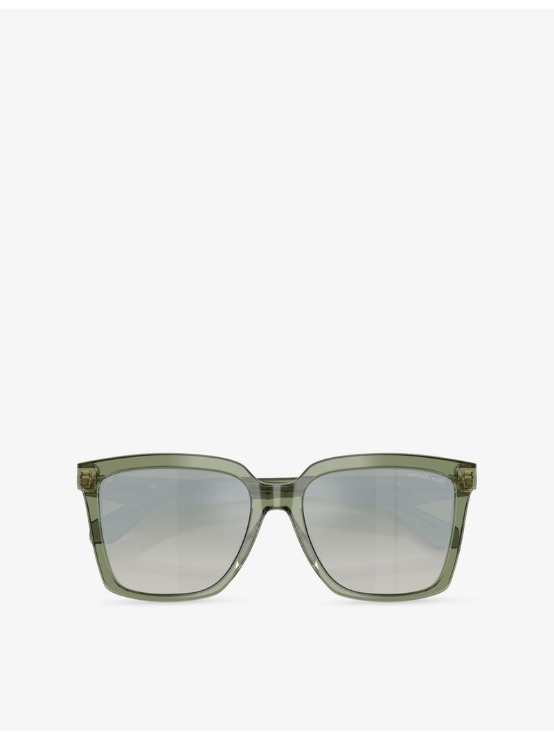 Michael Kors Menaggio square acetate sunglasses MK2256U, imported from the UK