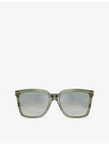 Michael Kors Menaggio square acetate sunglasses MK2256U, imported from the UK
