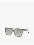 Michael Kors Menaggio square acetate sunglasses MK2256U, imported from the UK