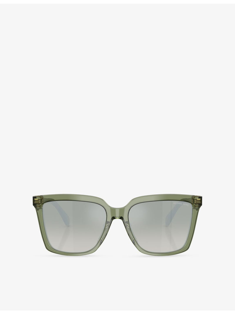 Michael Kors Menaggio square acetate sunglasses MK2256U, imported from the UK