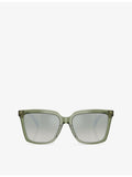 Michael Kors Menaggio square acetate sunglasses MK2256U, imported from the UK