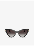Michael Kors Roanoke cat eye acetate sunglasses 52mm, imported from the UK