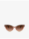 Michael Kors Roanoke cat eye acetate sunglasses 52mm, imported from the UK