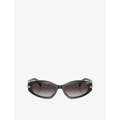 selfridges Michael Kors MK2260D Wilmington Oval Acetate Sunglasses 54mm- Buy online at McGrocer