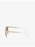 Michael Kors Pienza round-frame acetate sunglasses - British product