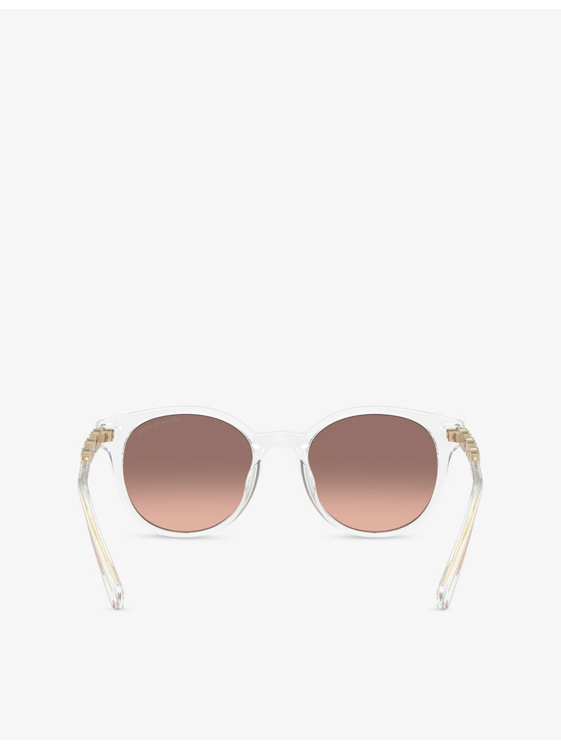 Michael Kors Pienza round-frame acetate sunglasses - British product