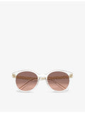 Michael Kors Pienza round-frame acetate sunglasses - British product