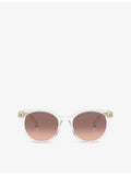 Michael Kors Pienza round-frame acetate sunglasses - British product