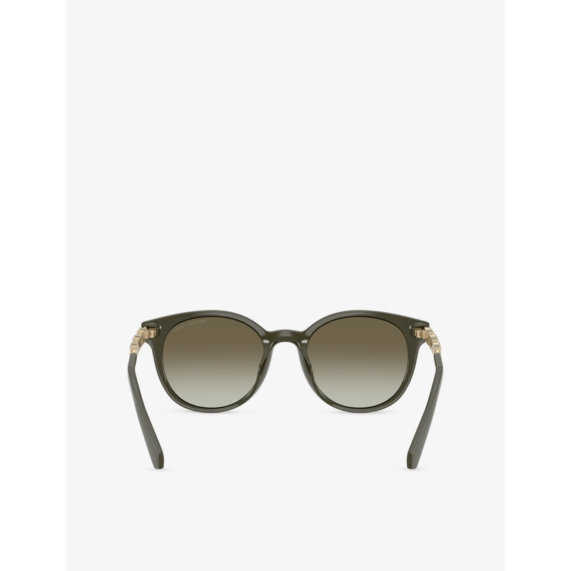 Michael Kors Pienza round-frame acetate sunglasses - British product