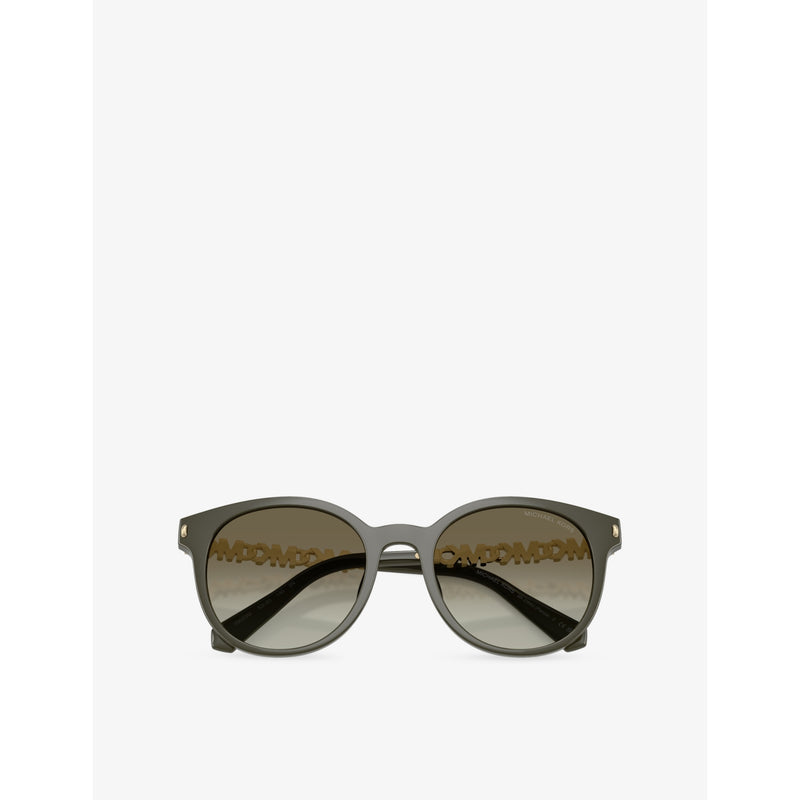 Michael Kors Pienza round-frame acetate sunglasses - British product