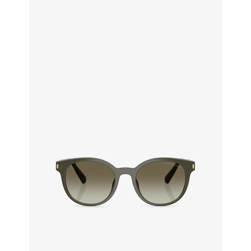 Michael Kors Pienza round-frame acetate sunglasses - British product