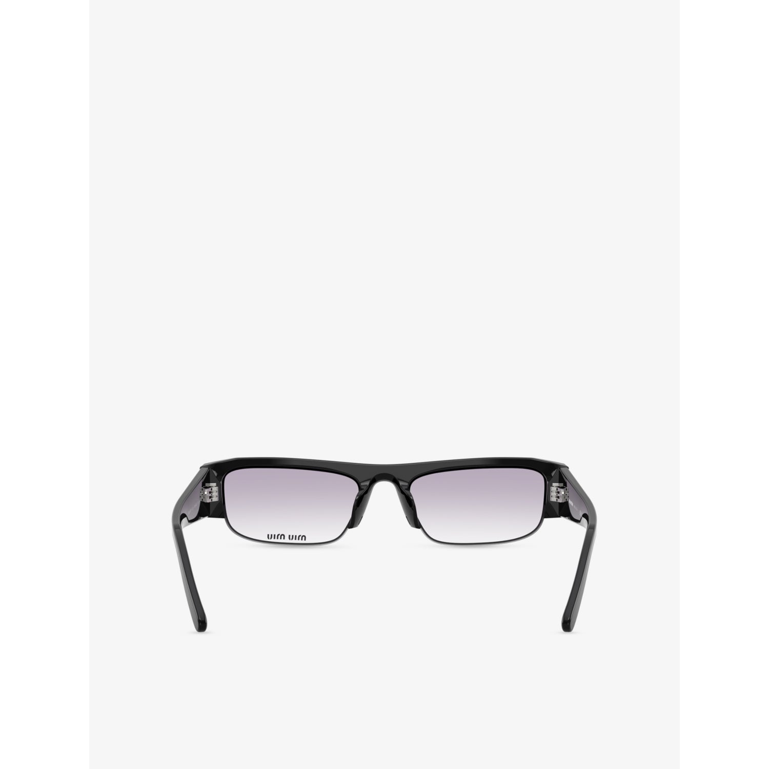 Miu Miu MU B07S rectangular acetate optical glasses - British product