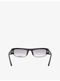 Miu Miu MU B07S rectangular acetate optical glasses - British product