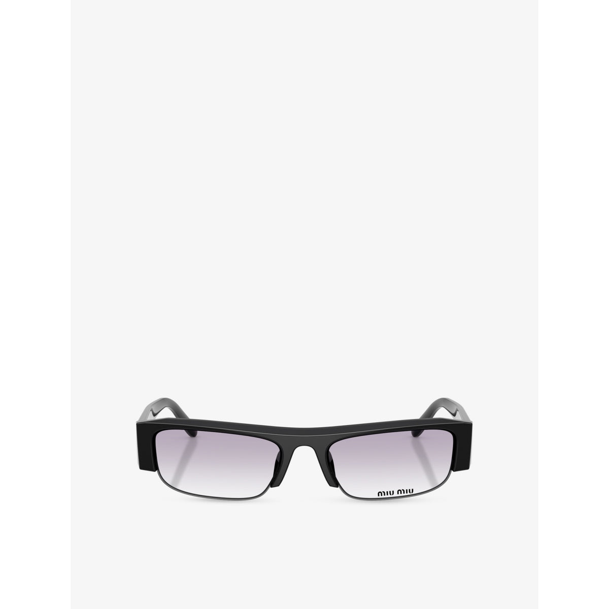 Miu Miu MU B07S rectangular acetate optical glasses - British product