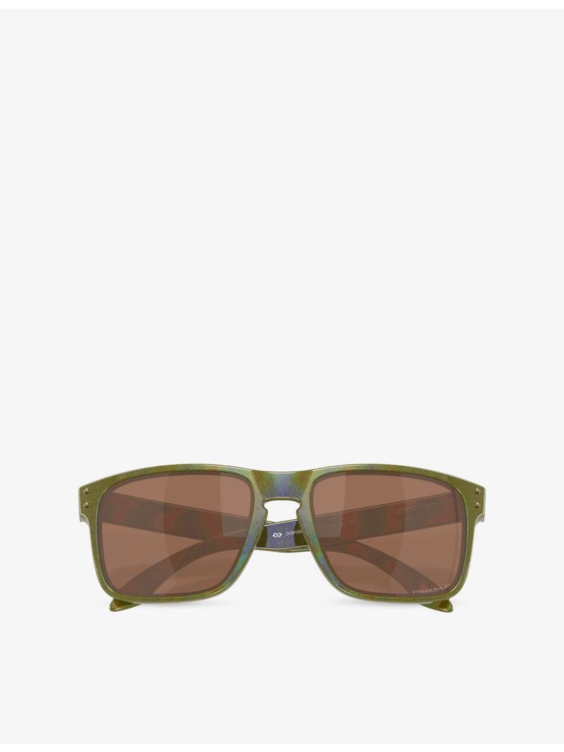Oakley Holbrook square-frame acetate sunglasses (British brand)
