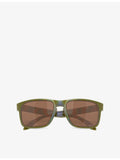 Oakley Holbrook square-frame acetate sunglasses (British brand)