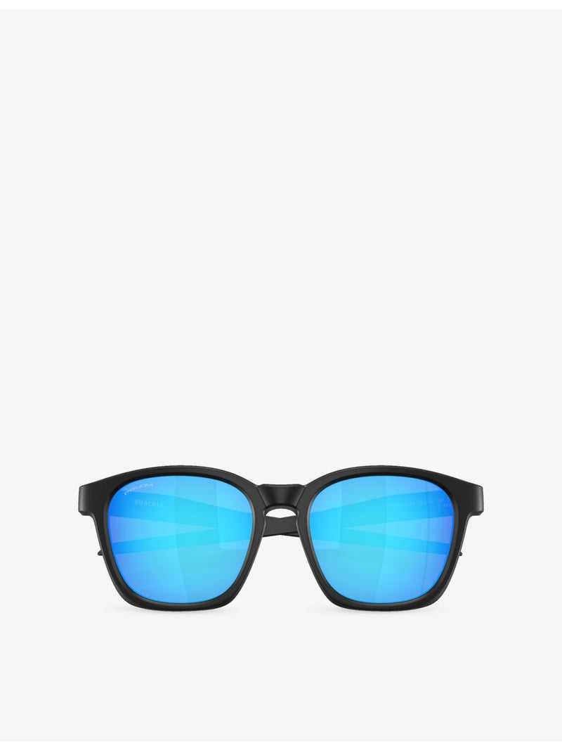 Oakley Shackle square-frame nylon sunglasses, imported from the UK