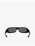 Oakley Permian rectangle-frame nylon sunglasses - British product