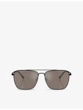 Oliver Peoples OV1362S square-frame metal sunglasses - British product