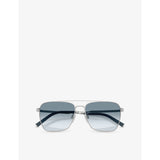 Oliver Peoples square-frame metal sunglasses - British product