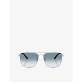 Oliver Peoples square-frame metal sunglasses - British product