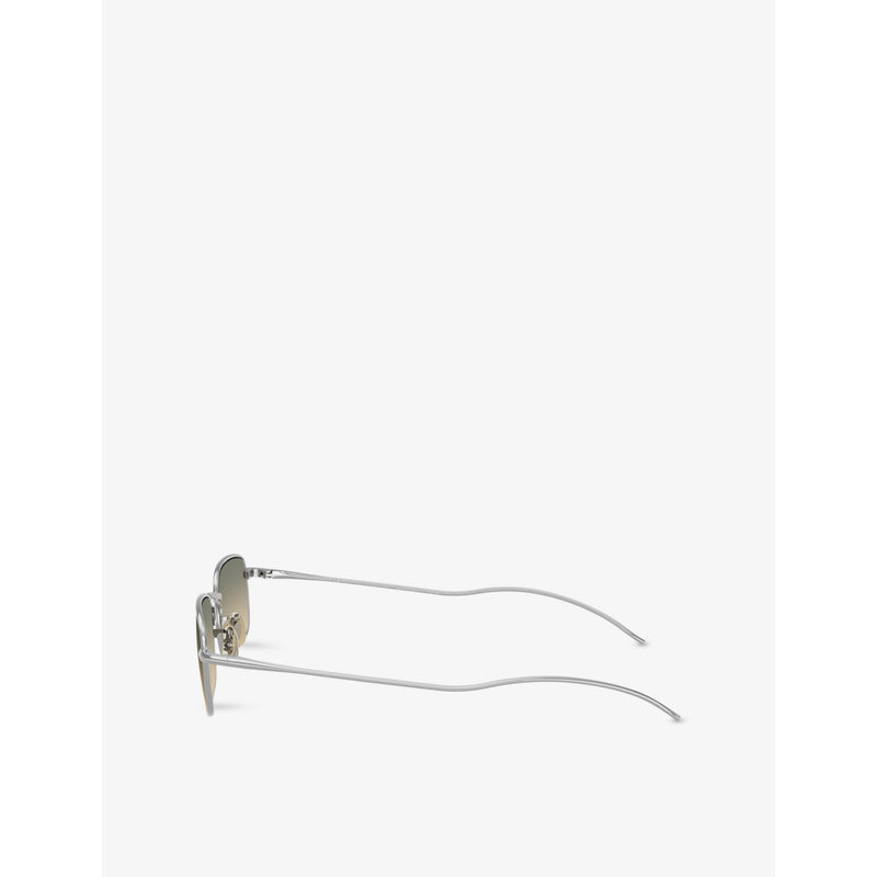 Oliver Peoples rectangle metal sunglasses OV1364ST - British product