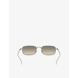 Oliver Peoples rectangle metal sunglasses OV1364ST - British product