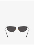 Oliver Peoples oval acetate sunglasses OV1367S, imported from the UK