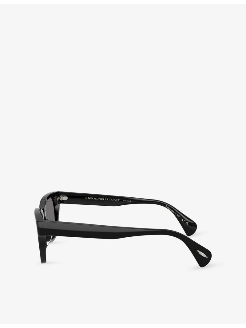 Oliver Peoples Ryce square-frame acetate sunglasses - British product