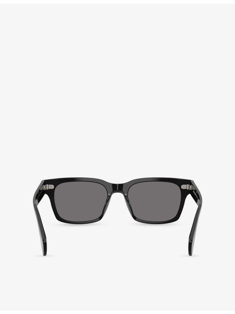 Oliver Peoples Ryce square-frame acetate sunglasses - British product