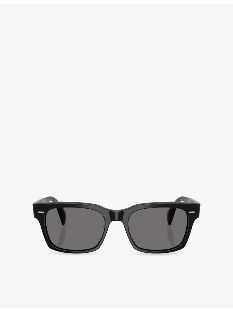 Oliver Peoples Ryce square-frame acetate sunglasses - British product