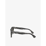 Oliver Peoples square-frame acetate sunglasses, imported from the UK