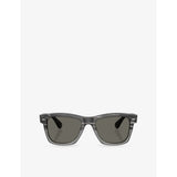 Oliver Peoples square-frame acetate sunglasses, imported from the UK