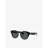 Oliver Peoples Hayton round-frame acetate sunglasses - British product