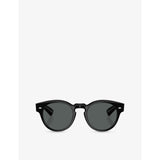 Oliver Peoples Hayton round-frame acetate sunglasses - British product