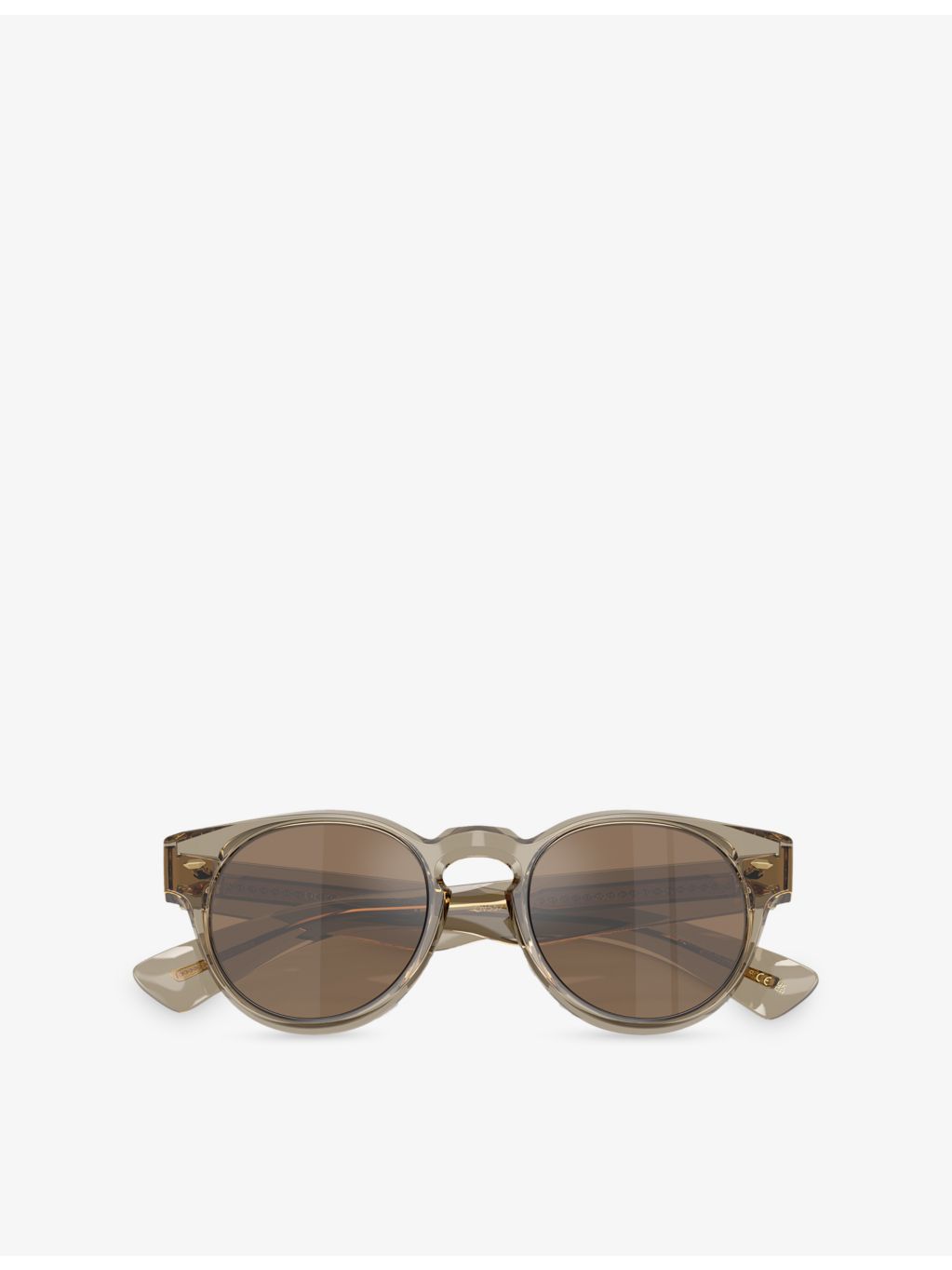 Oliver Peoples Hayton round acetate sunglasses - British product
