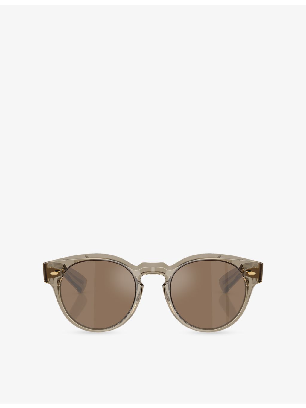 Oliver Peoples Hayton round acetate sunglasses - British product
