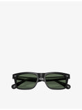 Oliver Peoples OV5596SU rectangle-frame acetate sunglasses, imported from the UK